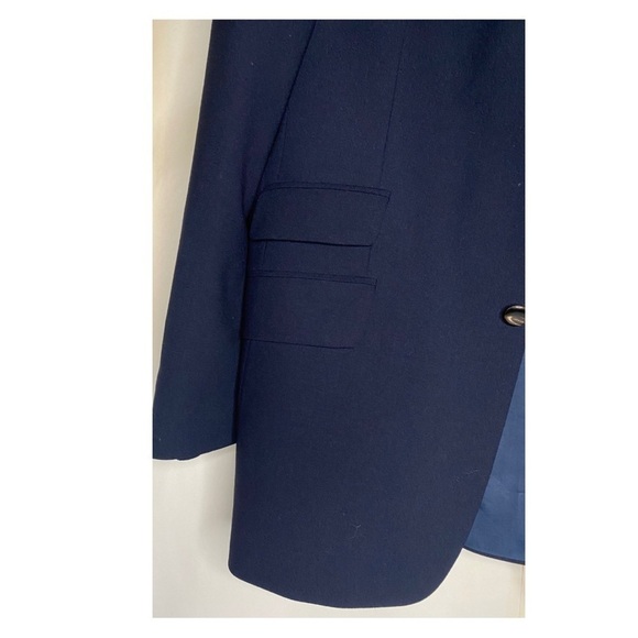 Boss Hugo Boss Black Label Astor Nostalgia Dark Blue Sport Coat Sz US 42 Euro 52 - Picture 3 of 7